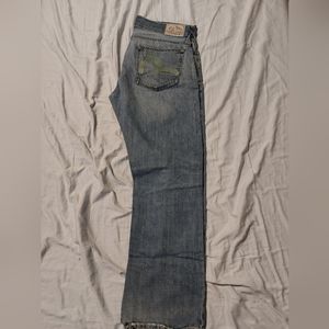 EVISU PUMA BUTTON FLY COLAB